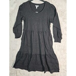 Denim & Co. Women's Dress Sz XL Canyon Retreat Regular Easy Midi Blue A606153